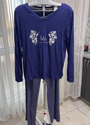 Домашній костюм жіночий lc waikiki dream синій