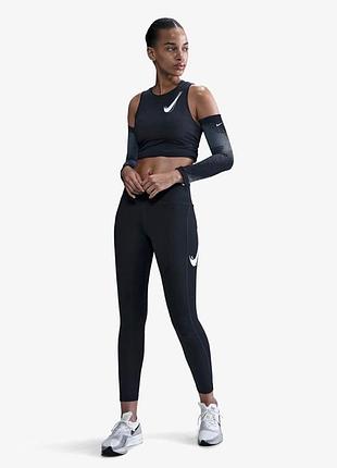 Nike fast dri-fit  женские спортивные-беговые лосины