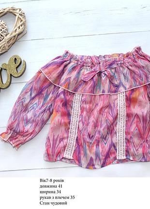 Блузка для дівчинки river island