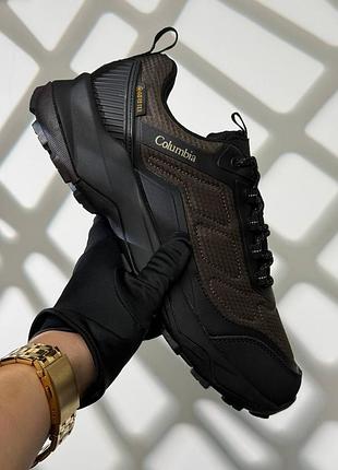 Чоловічі кросівки columbia outdoor new gtx brown black