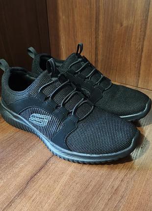 Кросівки чоловічі skechers elite-flex чорні