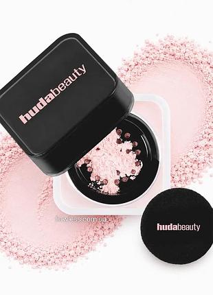 Розсипчаста пудра для обличчя для фіксації та бейкінгу huda beauty easy bake loose baking and setting powder 6g