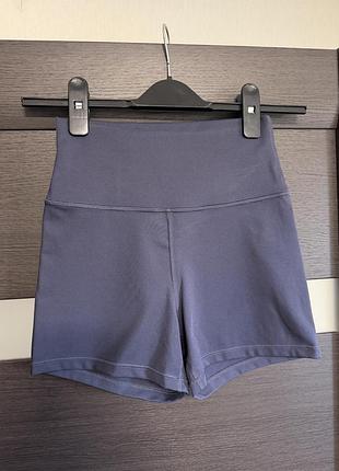 Сині велосипедки шорти h&m move
