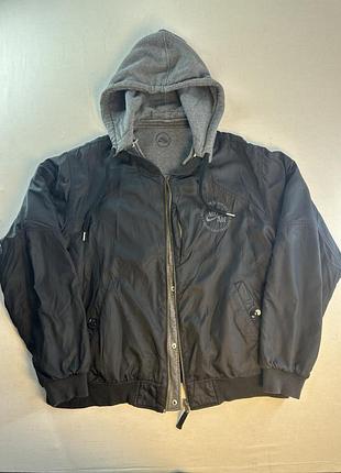 Чоловічий бомбер-куртка nike air oversize