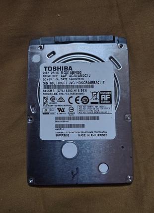 Hdd диск 2.5 500gb toshiba mq01abf050 5400 8mb sata