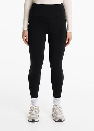 Термолеггинсы с начесом oysho super extrawarm