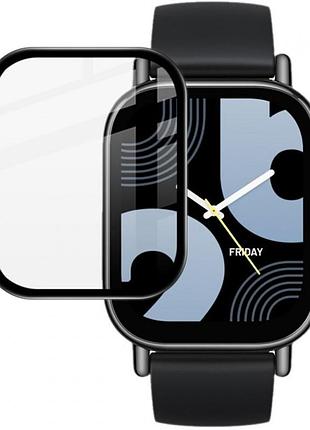 Полимерная пленка 3d (full glue) (тех.пак) для xiaomi redmi watch 5 lite