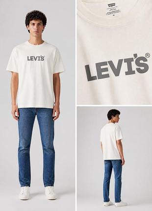 Футболка levi's / футболка левис хлопковая с логотипом | оригинал | xl