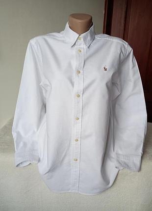 Ralph lauren сорочка біла s 3