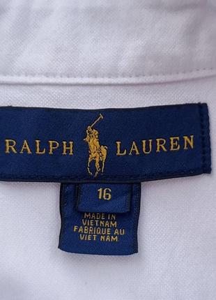 Ralph lauren сорочка біла s 7