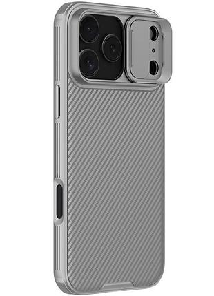 Карбонова накладка nillkin camshield pro для apple iphone 17 pro (6.3")