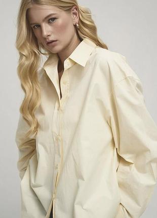 Нова сорочка з попліну розмір s uniqlo