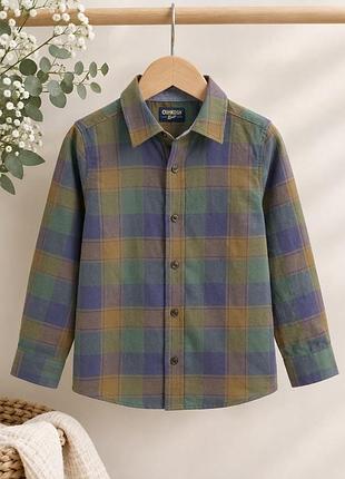 Фланелева сорочка на хлопчика carters, р.5т
