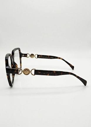 Сонцезахисні окуляри versace medusa plaque rectangular tortoiseshell 2
