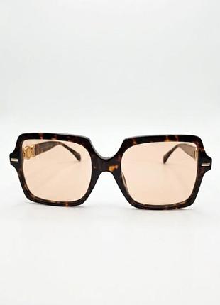 Сонцезахисні окуляри versace medusa plaque rectangular tortoiseshell