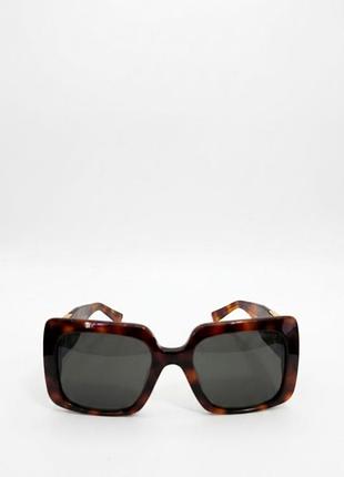 Сонцезахисні окуляри versace tortoiseshell rectangular