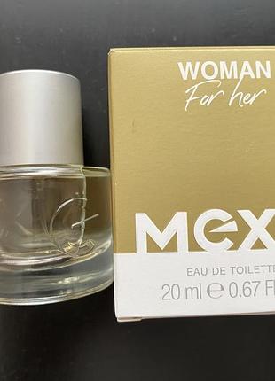 Mexx woman for her туалетна вода оригінал