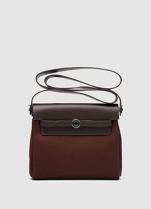 💎 hermes herbag zip 20 bag dark brown