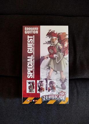 Доповнення до настільної гри зомбіцид zombicide survivor set special guest artist edouard guiton