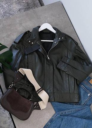 Куртка 100% натуральна шкіра zara
