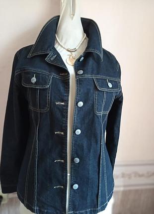 Стильная, красивая, фирменная джинсовая рубашка _пиджак.driver jeans.
