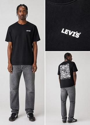 Футболка levi’s / футболка левіс бавовняна з логотипом | оригінал | xl