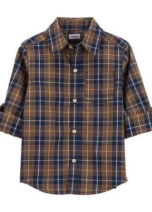 Рубашка на мальчика carters, р.5т 2