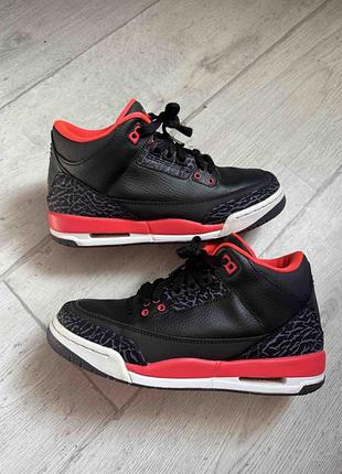 Кросівки air jordan 3 retro 'crimson' р-36/37