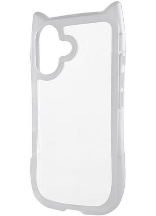 Чохол tpu cat для apple iphone 16 plus (6.7")