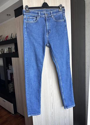 Джинси скінні cos high rise skinny ankle з високою посадкою, розмір 30