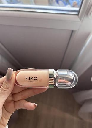 Блиск для губ kiko milano 3d hydra