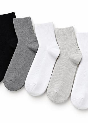 Носки в рубчик 36/38 h&m