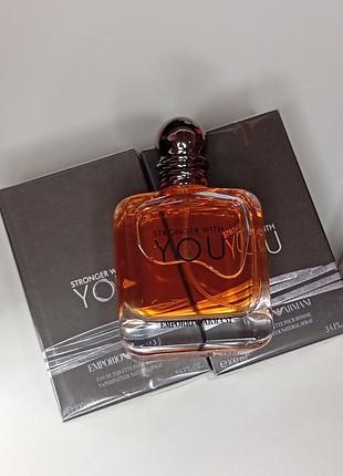 Парфюмированная мужская вода версия emporio armani stronger with you intensely