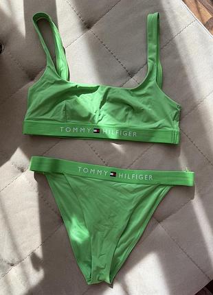 Купальник жіночий tommy hilfiger, салатовий