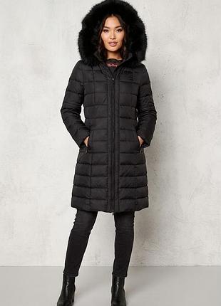 Жіночій пуховик max mara studio (гусячий пух, хутро лисиці) — ціна нового $1000+