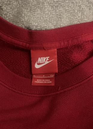 Светр чоловічий nike червоний 4