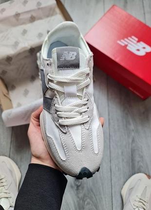 New balance 327 white grey 4
