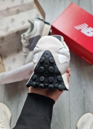 New balance 327 white grey 6