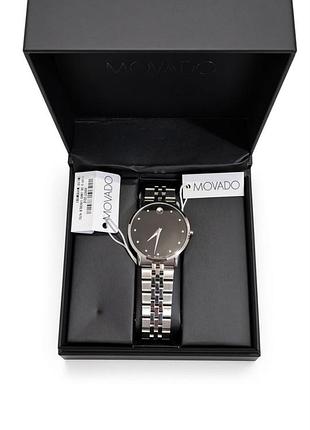 Годинники унісекс movado museum classic 40 mm сріблясті