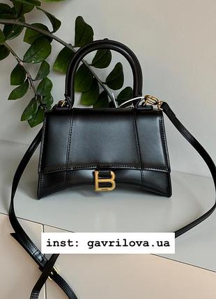Сумочка hourglass black gold🖤