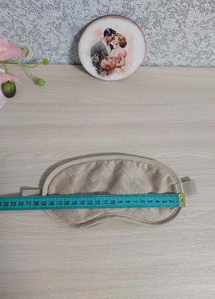 Бежева маска для сну в зигзаг missoni. 6