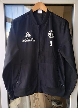 Мужская спортивная куртка ветровка adidas condivo 18 m cf4305