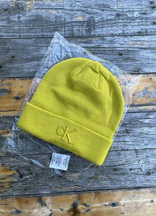 Новая зимняя шапка calvin klein ( ck hat ) с америки
