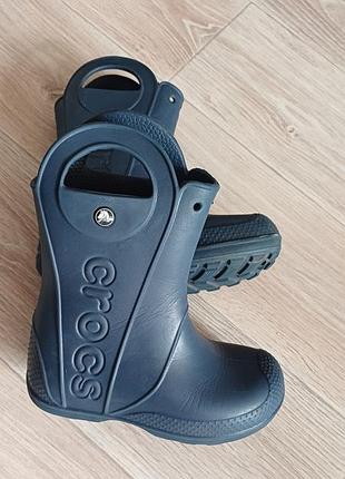 Чоботи crocs j1 резинові, пінка крокси
