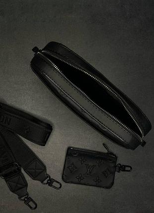 Мужская черная сумка louis vuitton 5