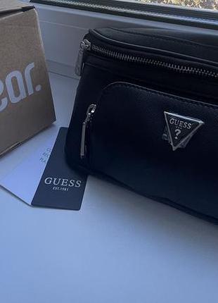 Чоловіча сумка бананка guess гесс