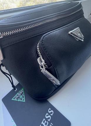 Чоловіча сумка бананка guess гесс 3