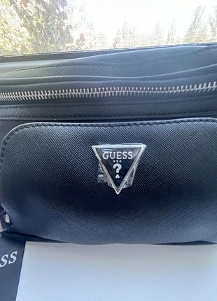 Чоловіча сумка бананка guess гесс 4