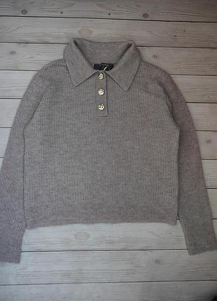 Светр,світер поло  з вмістом шерсті