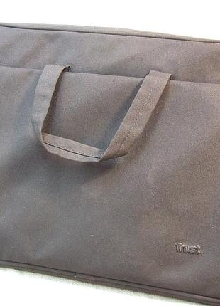 Сумка для ноутбука trust 16" bologna/чорна/чохол для ноутбука/black